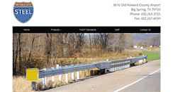 Desktop Screenshot of interstatesteeltexas.com